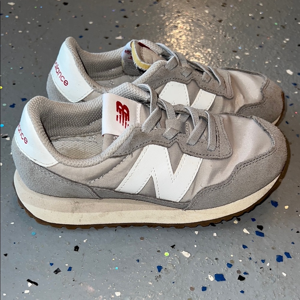 New Balance Kids Gray Shoes